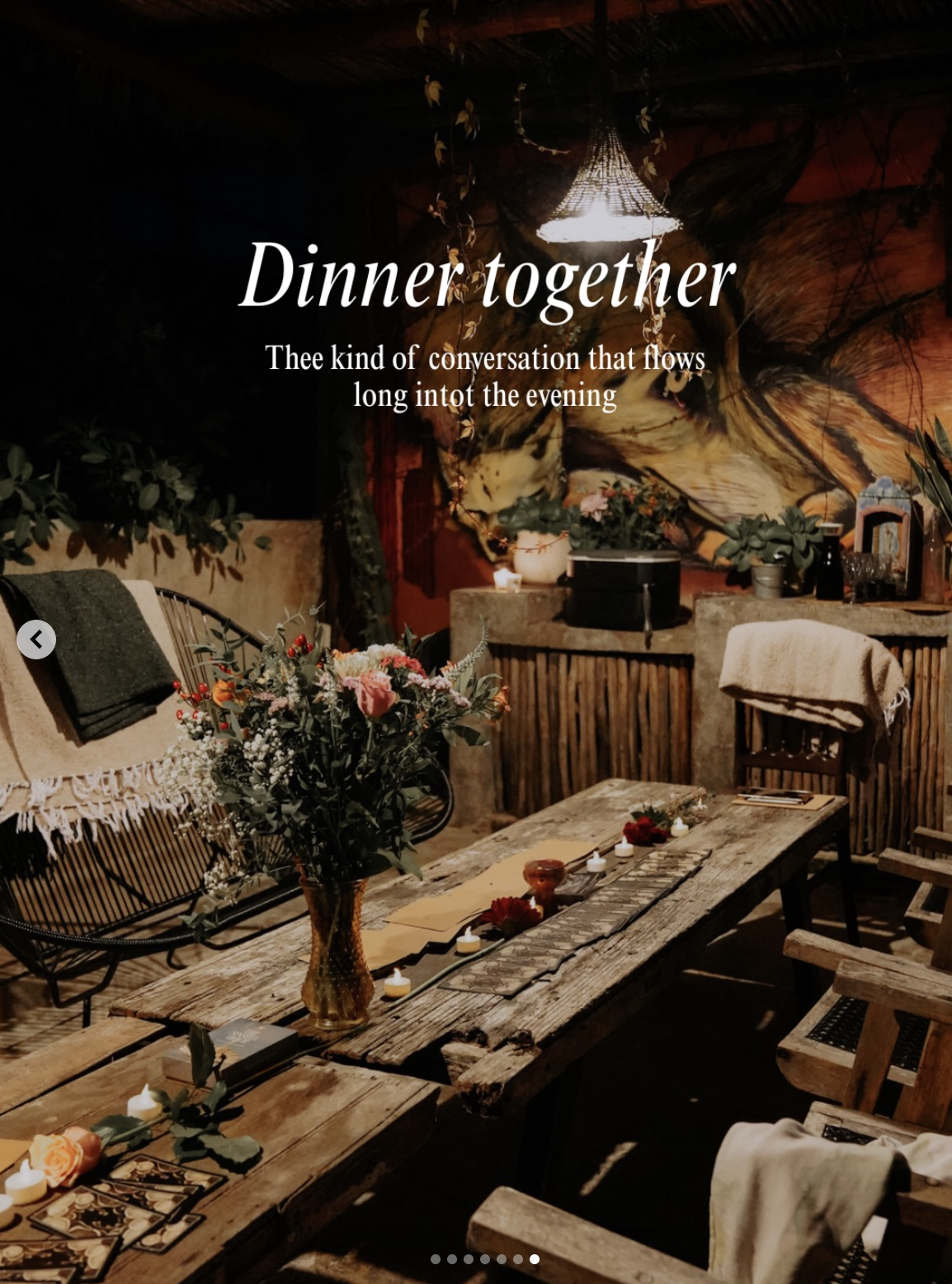Dinner together at Casa Coyote